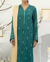 Lsm Teal Pashmina Suit- Pakistani Winter Dress