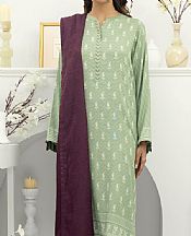 Lsm Sea Green Pashmina Suit- Pakistani Winter Clothing