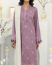Lsm Mauve Pashmina Suit- Pakistani Winter Clothing