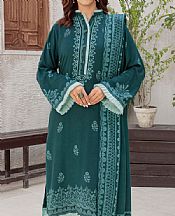 Lsm Deep Sea Green Pashmina Suit- Pakistani Winter Clothing