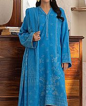 Lsm French Blue Pashmina Suit- Pakistani Winter Clothing