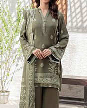 Lsm Sage Green Pashmina Suit- Pakistani Winter Dress