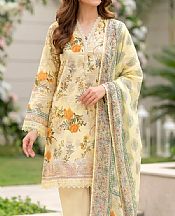Lsm Cream Lawn Suit- Pakistani Designer Lawn Suits