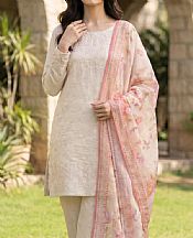 Lsm Beige Lawn Suit- Pakistani Designer Lawn Suits