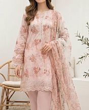 Oyster Pink Lawn Suit