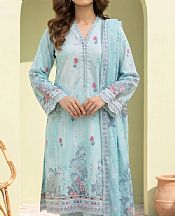 Sky Blue Lawn Suit