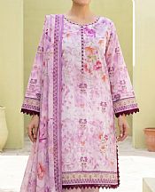 Pink Flare Lawn Suit