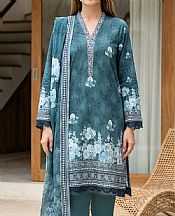 Lsm Teal Lawn Suit- Pakistani Lawn Dress