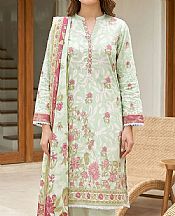 Lsm Green Mist Lawn Suit- Pakistani Designer Lawn Suits