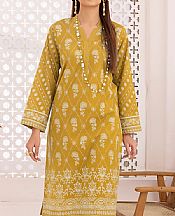 Lsm Mustard Lawn Suit (2 Pcs)- Pakistani Designer Lawn Suits