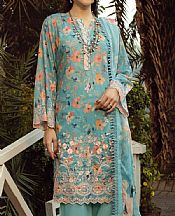 Lsm Viridian Green Lawn Suit- Pakistani Lawn Dress