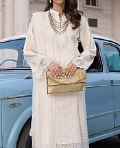 Lsm White Lawn Suit- Pakistani Lawn Dress
