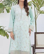 Lsm Pale Aqua Lawn Suit (2 pcs)- Pakistani Designer Lawn Suits