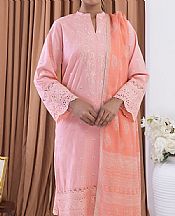 Lsm Pink/Peach Lawn Suit- Pakistani Lawn Dress
