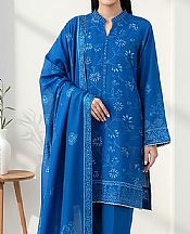 Lsm Blue Marina Suit- Pakistani Winter Dress
