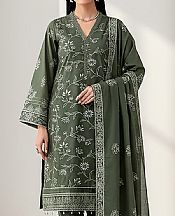 Lsm Sage Green Marina Suit- Pakistani Winter Clothing