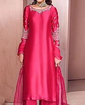 Mahum Asad Blush Berry- Pakistani Chiffon Dress