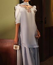 Mahum Asad Blue Infusion- Pakistani Designer Chiffon Suit