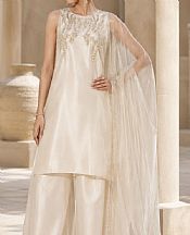 White Tissue Silk Suit