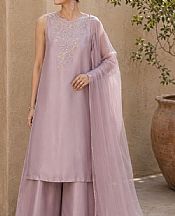 Light Mauve Tissue Silk Suit