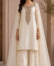 White Tissue Silk Suit