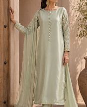 Sage Green Tissue Silk Suit