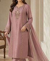 Light Mauve Tissue Silk Suit