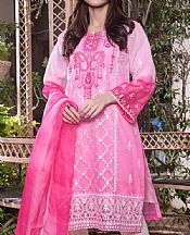Mak Fashion Hot Pink Organza Suit