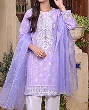 Mak Fashion Pale Purple Organza Suit