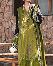 Apple Green Linen Suit- Pakistani Winter Dress