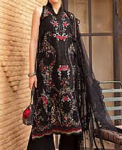 Maria B Black Lawn Suit- Pakistani Lawn Dress