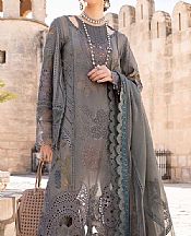 Maria B Grey Lawn Suit- Pakistani Designer Lawn Suits