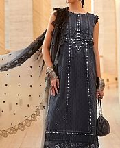 Maria B Navy Lawn Suit- Pakistani Designer Lawn Suits