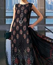 Maria B Black Lawn Suit- Pakistani Lawn Dress