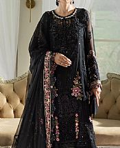 Maria B Black Chiffon Suit- Pakistani Chiffon Dress