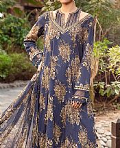 Maria B Gun Powder Lawn Suit- Pakistani Lawn Dress