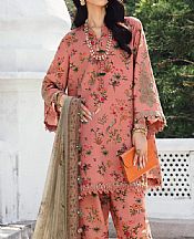 Maria B Pink Linen Suit- Pakistani Winter Clothing