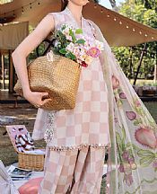 Oyster Pink Lawn Suit