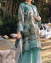 Sea Green Lawn Suit