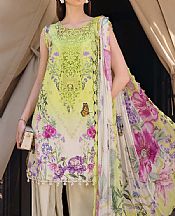 Green/Ivory Lawn Suit