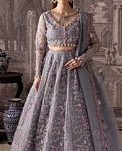 Santa Grey Organza Suit