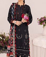 Black Lawn Suit- Pakistani Designer Lawn Dress
