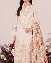 Off-white Lawn Suit- Pakistani Lawn Dress