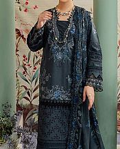 Marjjan Midnight Blue Karandi Suit- Pakistani Winter Dress