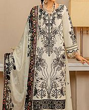 Marjjan Off-white Karandi Suit- Pakistani Winter Dress