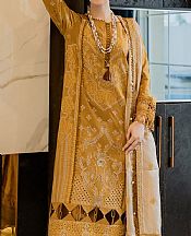 Marjjan Orange Lawn Suit- Pakistani Designer Lawn Suits