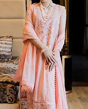 Marjjan Baby Pink Lawn Suit- Pakistani Designer Lawn Suits