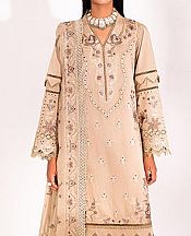 Marjjan Ivory Silk Suit- Pakistani Winter Dress