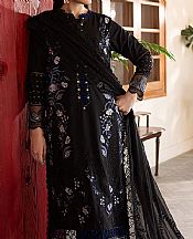 Marjjan Black Viscose Suit- Pakistani Winter Dress