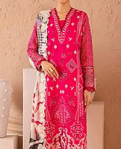 Marjjan Dark Hot Pink Viscose Suit- Pakistani Winter Dress